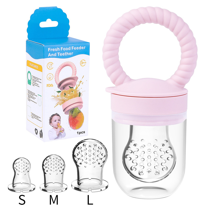 Baby Food Vegetables - BPA-freier Silikon-Babynahrungssauger, Lebensmittelechter Silikon-Obst- und Gemüse-Fütterungssauger