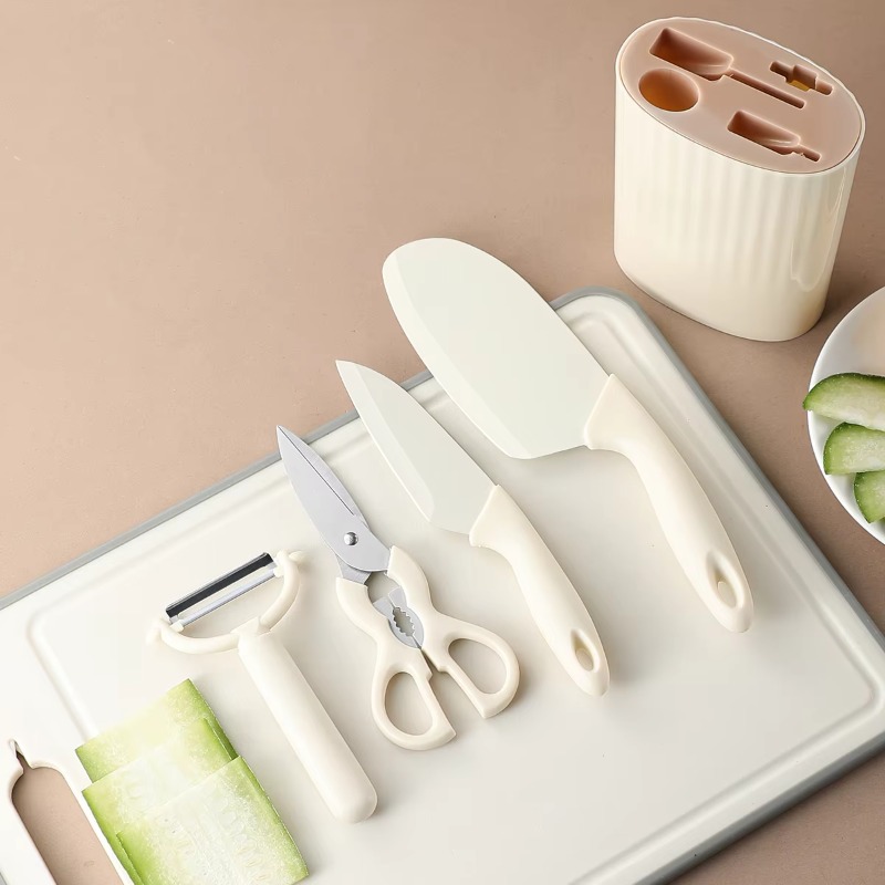 Baby Food Scissors - 5-teiliges Küchen-Werkzeugset aus Edelstahl für den