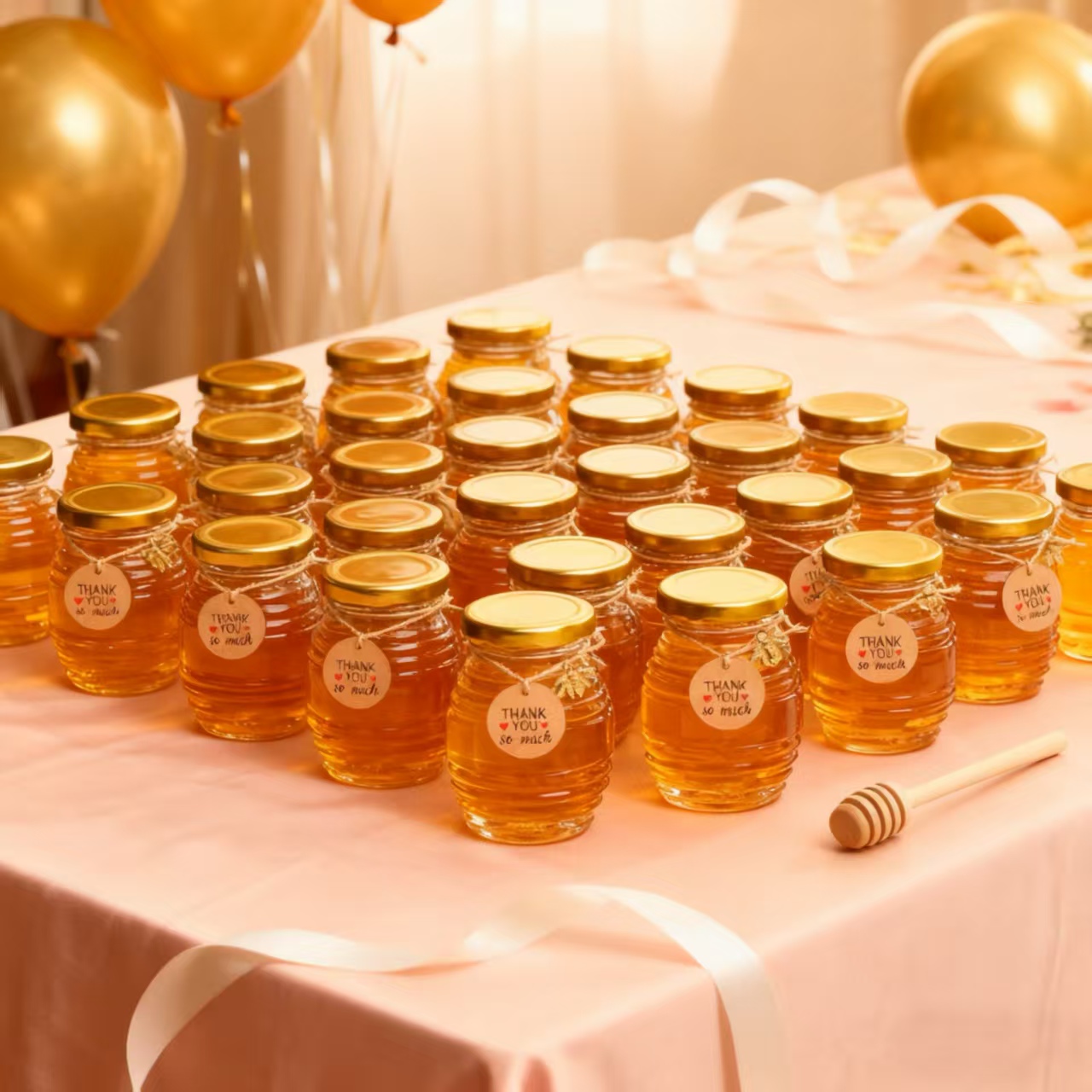 Baby Food Jars With Lids - 12/24/36 Stück - 70ml, Mini-Glas-Honiggläser-Set, Runde
