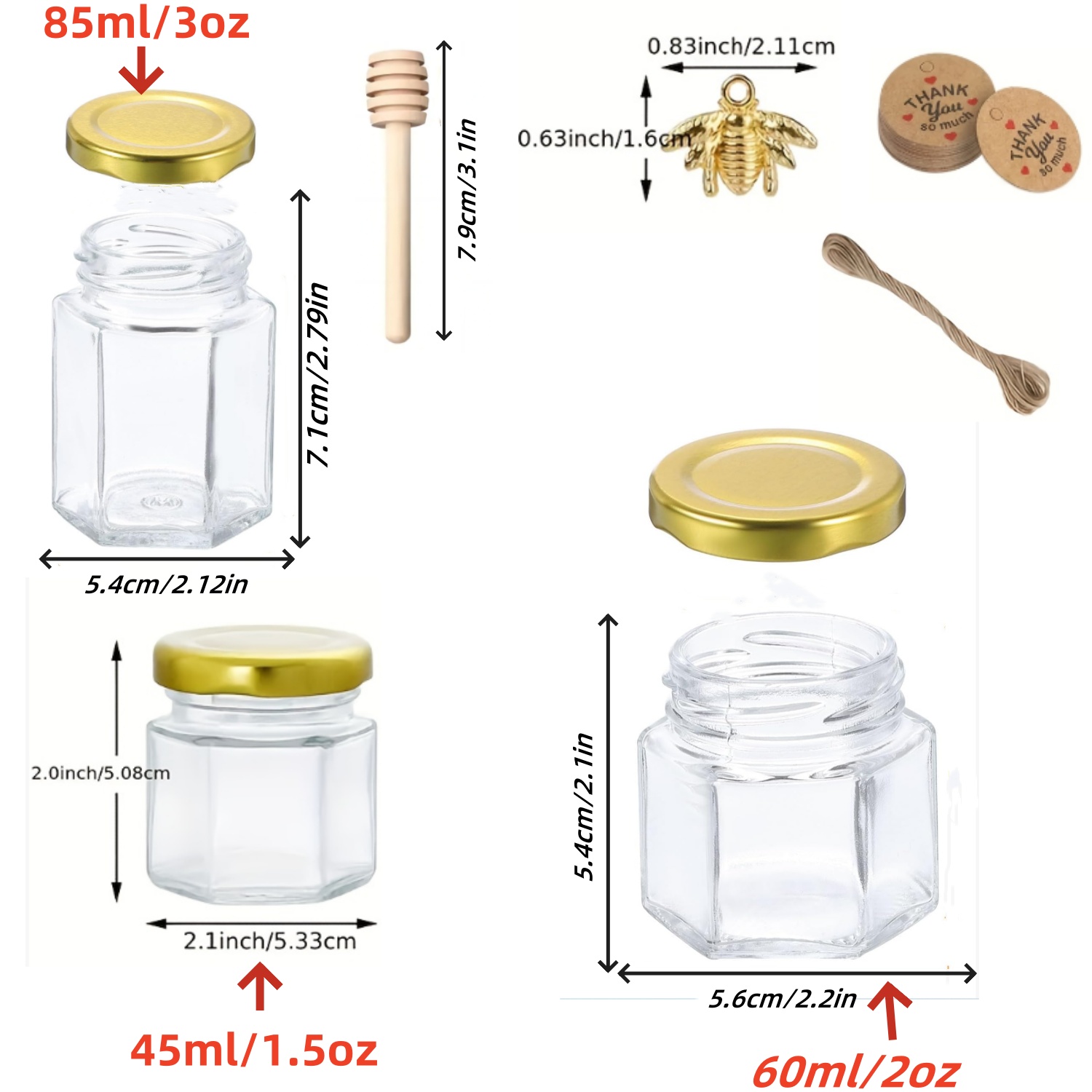 12/20/30/50/60 Stück – Mini-Ho – Baby Food Jars With Lids Bewertung und Preis