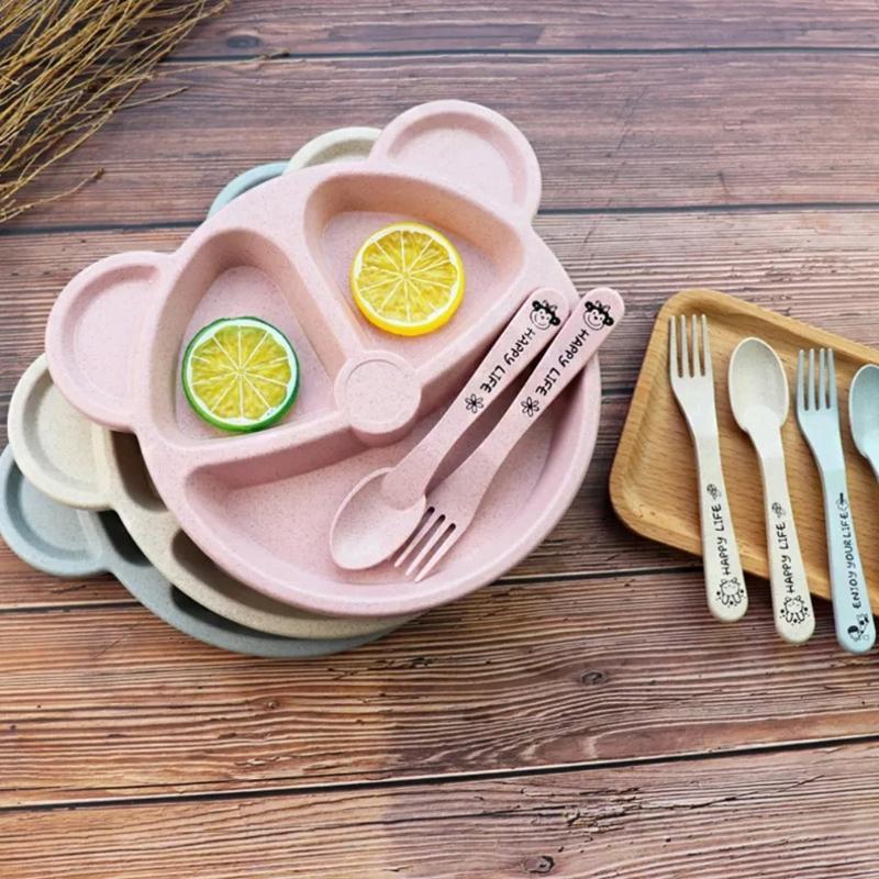 Baby Schüssel Löffel Gabel Set – Baby Food Menu Bewertung und Preis