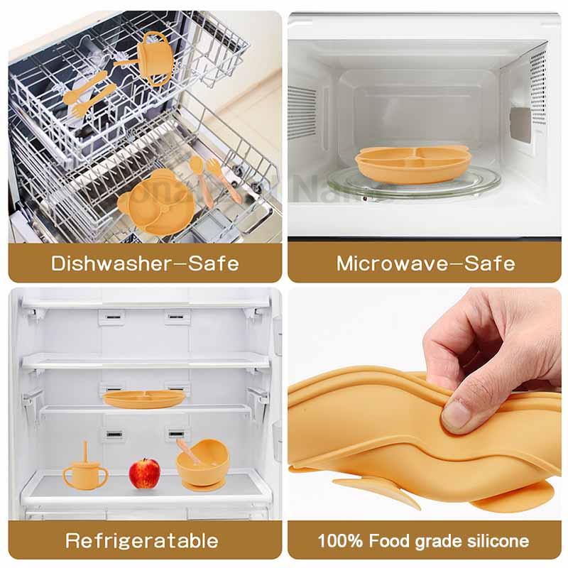 Baby Fütterung Platte Sets Sau – Baby Food Menu Bewertung und Preis