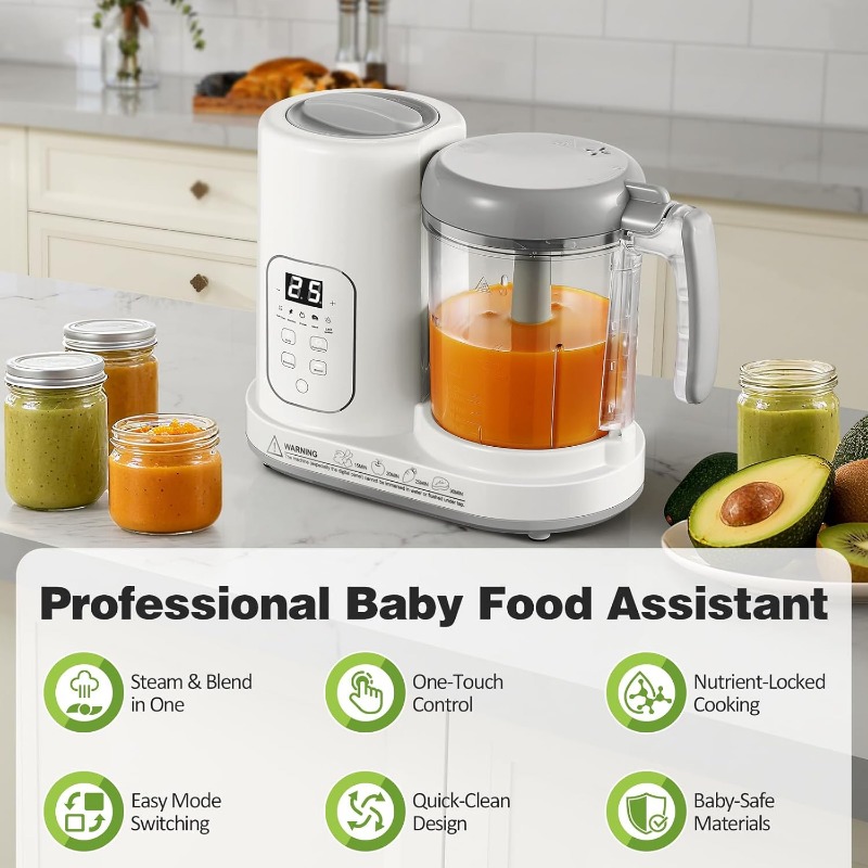 Baby-Nahrungszubereiter Dampfg – Baby Food Youtube Bewertung und Preis