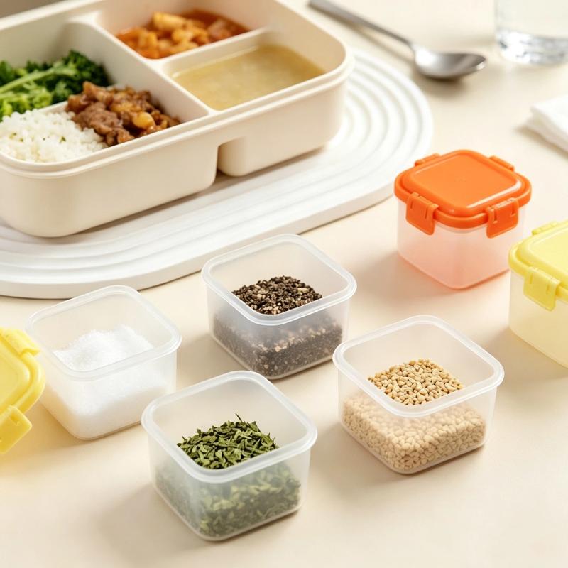 4 Stück stapelbare PP-Mini-Leb – Baby Food Jars With Lids Bewertung und Preis